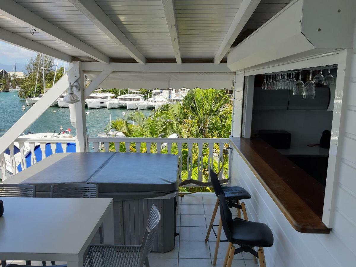 Vue Mer - Duplex F4 Marina Du Gosier ル・ゴジエ エクステリア 写真